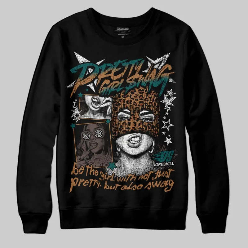 Samba Leopard Pack Collegiate Green DopeSkill Sweatshirt Pretty Girl Swag Graphic sold by DopeSkill