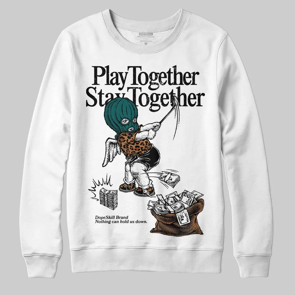 Samba Leopard Pack Collegiate Green DopeSkill Sweatshirt Play together, Stay together Graphic sold by DopeSkill product image thumbnail 2