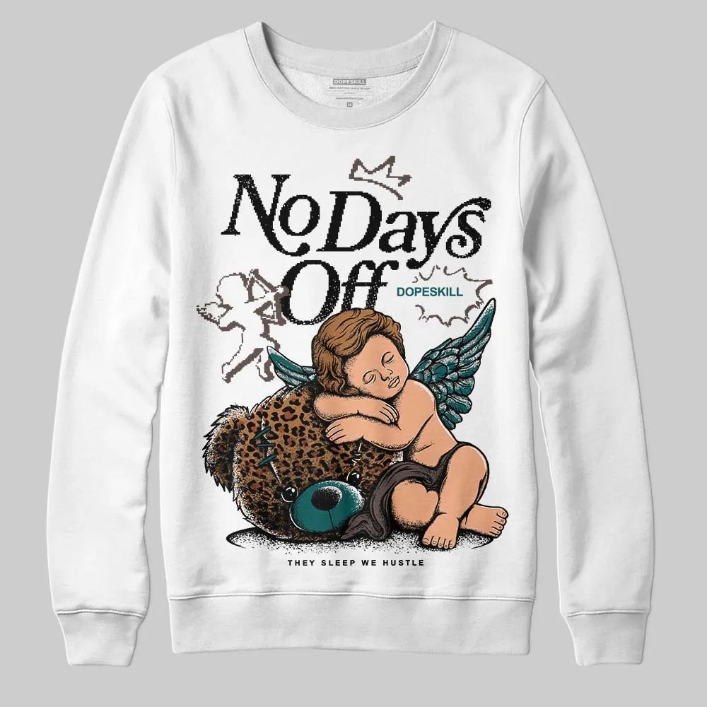 Samba Leopard Pack Collegiate Green DopeSkill Sweatshirt New No Days Off Graphic sold by DopeSkill product image thumbnail 2