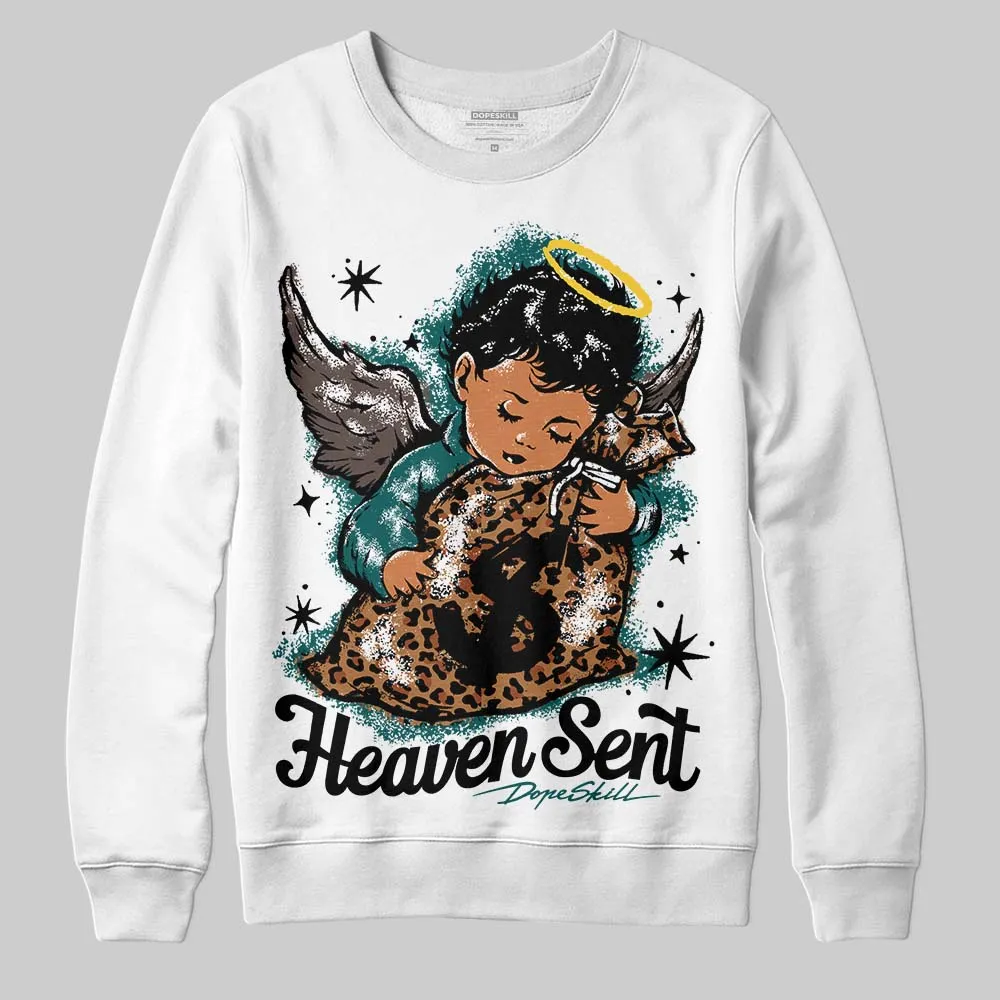 Samba Leopard Pack Collegiate Green DopeSkill Sweatshirt Heaven Sent Graphic sold by DopeSkill product image thumbnail 2