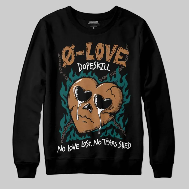 Samba Leopard Pack Collegiate Green DopeSkill Sweatshirt Crying Heart Graphic sold by DopeSkill