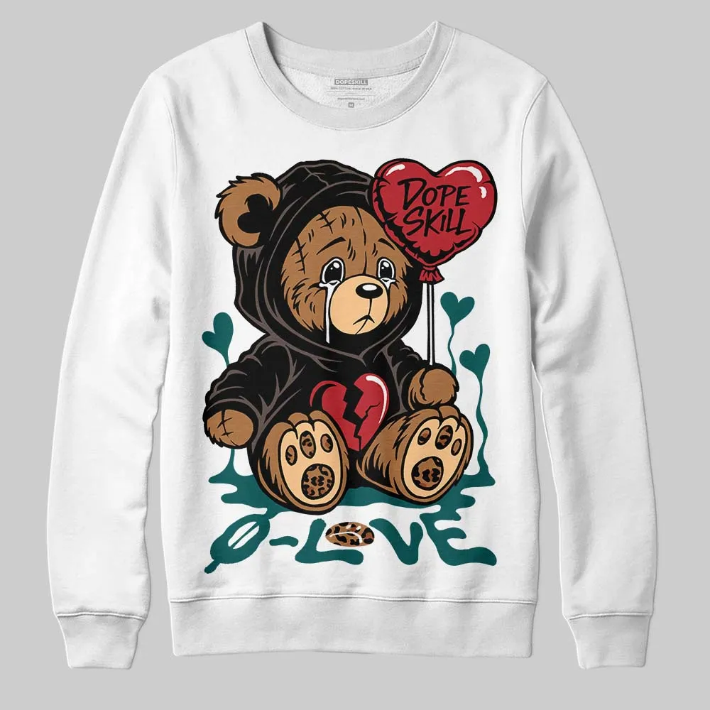 Samba Leopard Pack Collegiate Green DopeSkill Sweatshirt Broken Bear Graphic sold by DopeSkill product image thumbnail 2