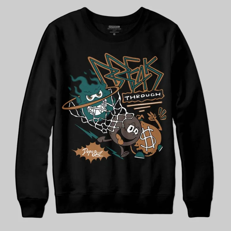 Samba Leopard Pack Collegiate Green DopeSkill Sweatshirt Break Through Graphic sold by DopeSkill