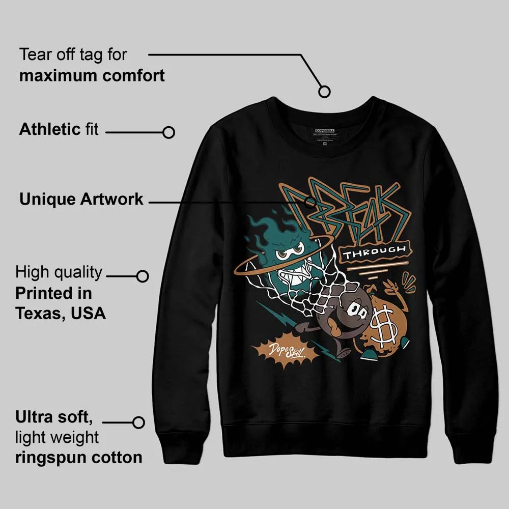 Samba Leopard Pack Collegiate Green DopeSkill Sweatshirt Break Through Graphic sold by DopeSkill product image thumbnail 3