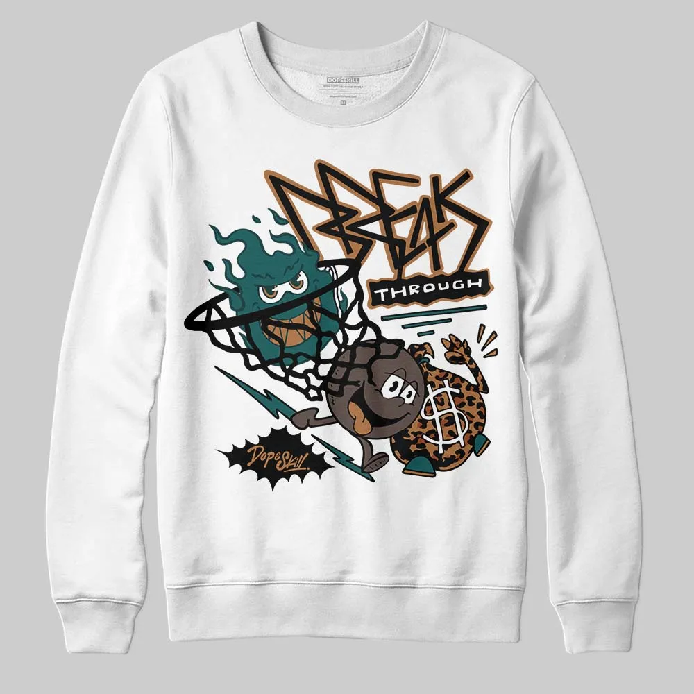 Samba Leopard Pack Collegiate Green DopeSkill Sweatshirt Break Through Graphic sold by DopeSkill product image thumbnail 2