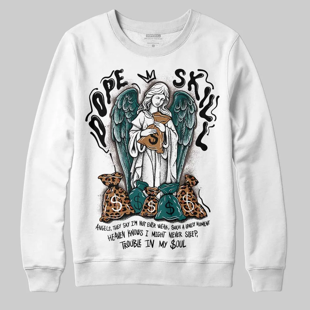 Samba Leopard Pack Collegiate Green DopeSkill Sweatshirt Angels Graphic sold by DopeSkill product image thumbnail 2