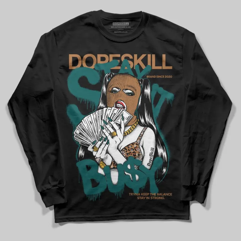 Samba Leopard Pack Collegiate Green DopeSkill Long Sleeve T-Shirt Stay It Busy Graphic sold by DopeSkill