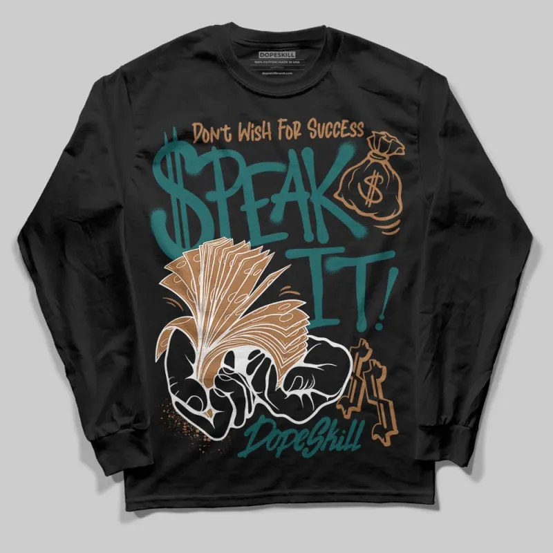 Samba Leopard Pack Collegiate Green DopeSkill Long Sleeve T-Shirt Speak It Graphic sold by DopeSkill