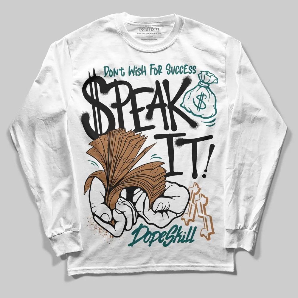 Samba Leopard Pack Collegiate Green DopeSkill Long Sleeve T-Shirt Speak It Graphic sold by DopeSkill product image thumbnail 2