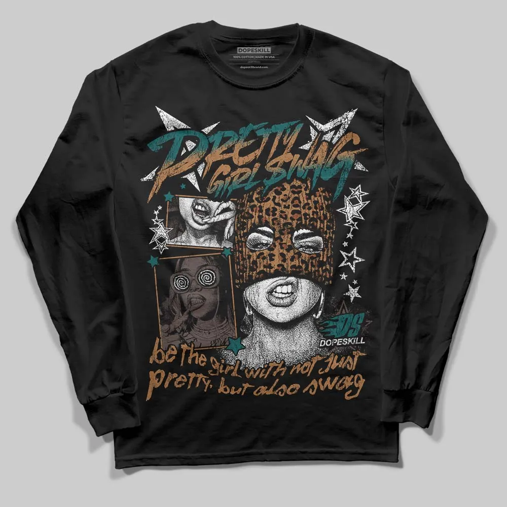 Samba Leopard Pack Collegiate Green DopeSkill Long Sleeve T-Shirt Pretty Girl Swag Graphic sold by DopeSkill