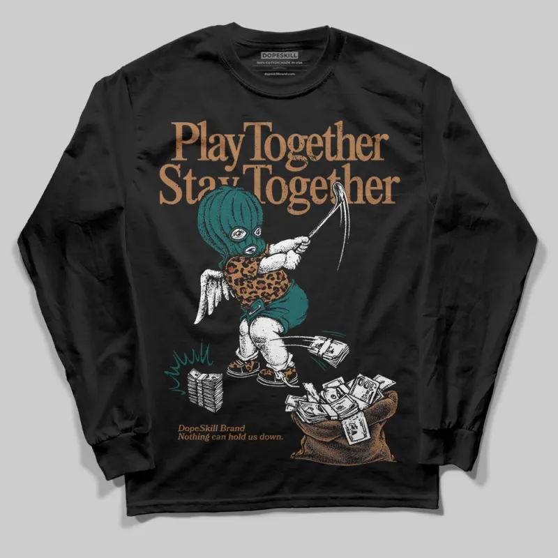 Samba Leopard Pack Collegiate Green DopeSkill Long Sleeve T-Shirt Play together, Stay together Graphic sold by DopeSkill