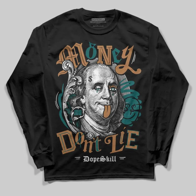 Samba Leopard Pack Collegiate Green DopeSkill Long Sleeve T-Shirt Money Don't Lie Graphic sold by DopeSkill