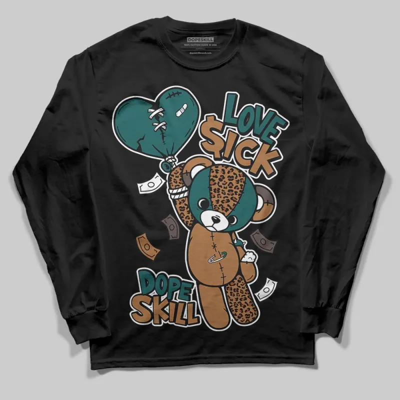 Samba Leopard Pack Collegiate Green DopeSkill Long Sleeve T-Shirt Love Sick Graphic sold by DopeSkill