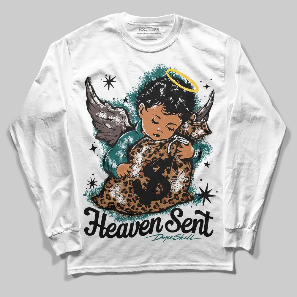 Samba Leopard Pack Collegiate Green DopeSkill Long Sleeve T-Shirt Heaven Sent Graphic sold by DopeSkill product image thumbnail 2