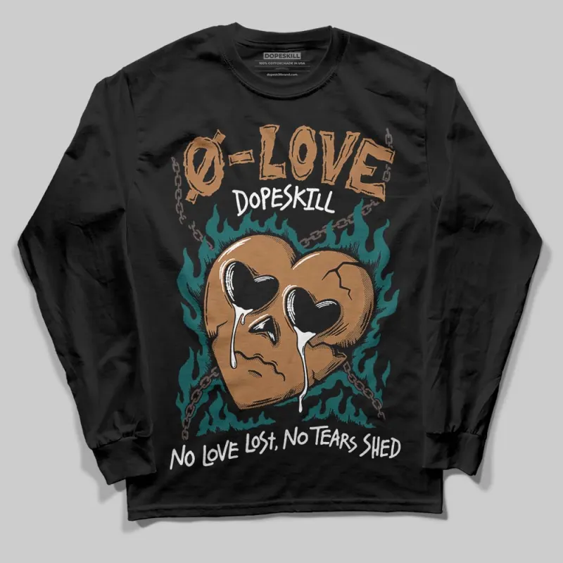 Samba Leopard Pack Collegiate Green DopeSkill Long Sleeve T-Shirt Crying Heart Graphic sold by DopeSkill