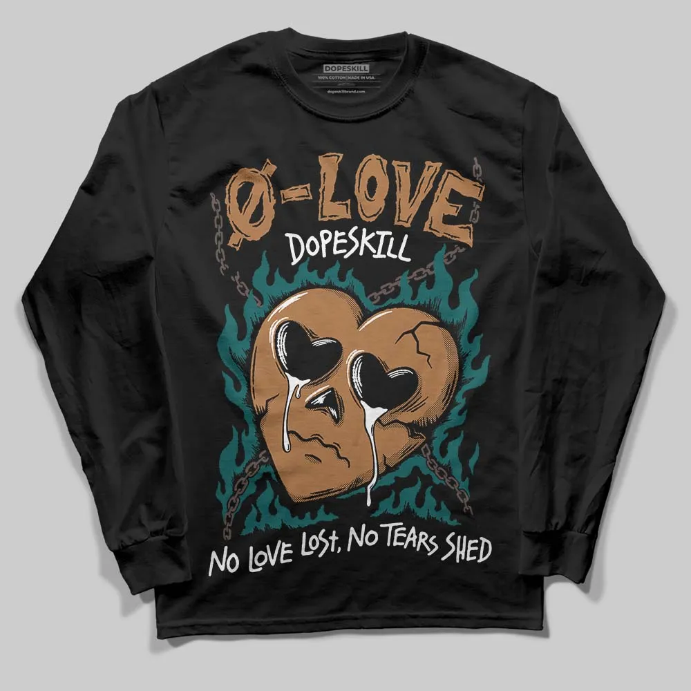 Samba Leopard Pack Collegiate Green DopeSkill Long Sleeve T-Shirt Crying Heart Graphic sold by DopeSkill