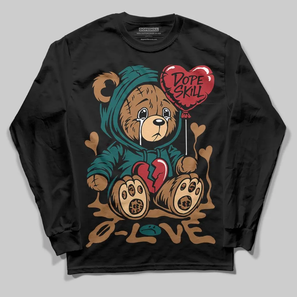 Samba Leopard Pack Collegiate Green DopeSkill Long Sleeve T-Shirt Broken Bear Graphic sold by DopeSkill