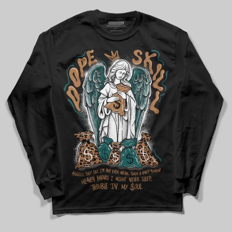 Samba Leopard Pack Collegiate Green DopeSkill Long Sleeve T-Shirt Angels Graphic sold by DopeSkill