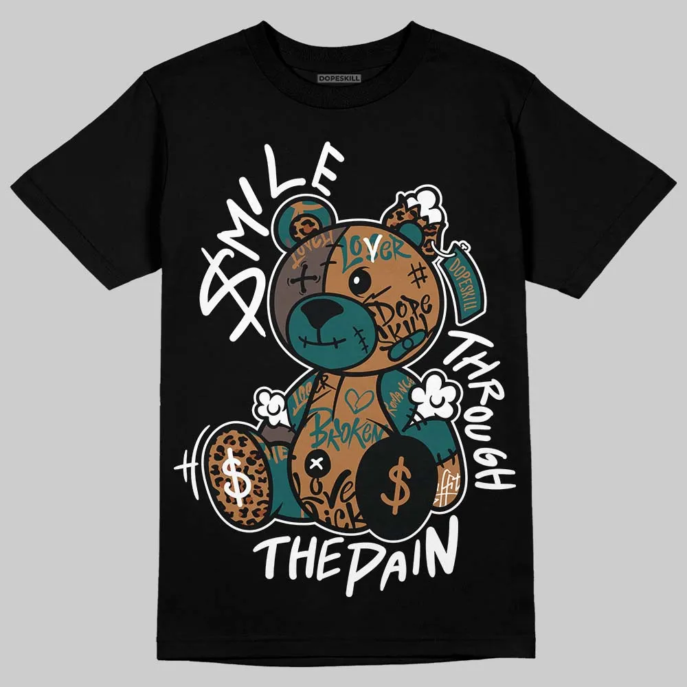 Samba Leopard Pack Collegiate Green DopeSkill T-Shirt Smile Through The Pain Graphic sold by DopeSkill