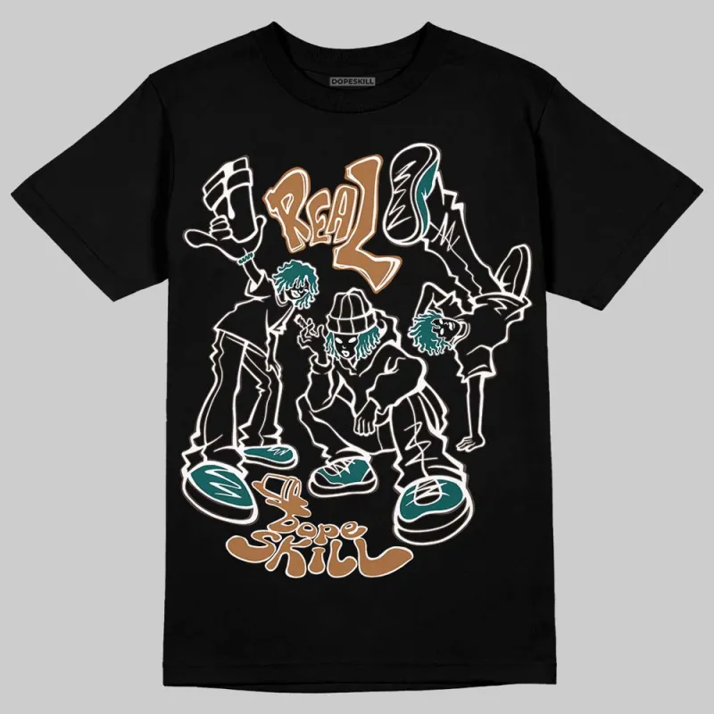 Samba Leopard Pack Collegiate Green DopeSkill T-Shirt Real Y2K Players Graphic sold by DopeSkill