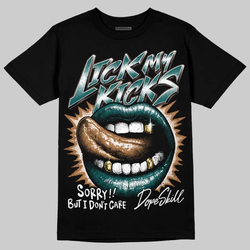 Samba Leopard Pack Collegiate Green DopeSkill T-Shirt Lick My Kicks Graphic sold by DopeSkill