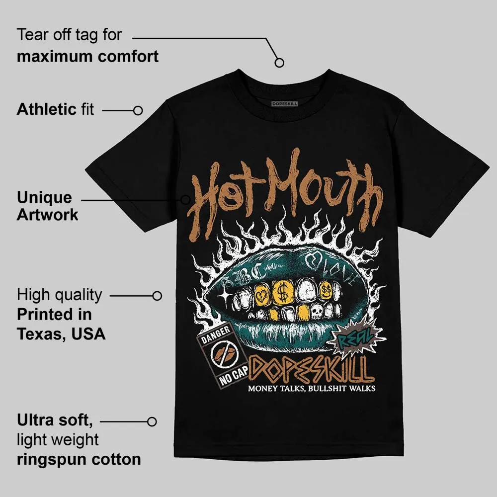 Samba Leopard Pack Collegiate Green DopeSkill T-Shirt Hot Mouth Graphic sold by DopeSkill product image thumbnail 3