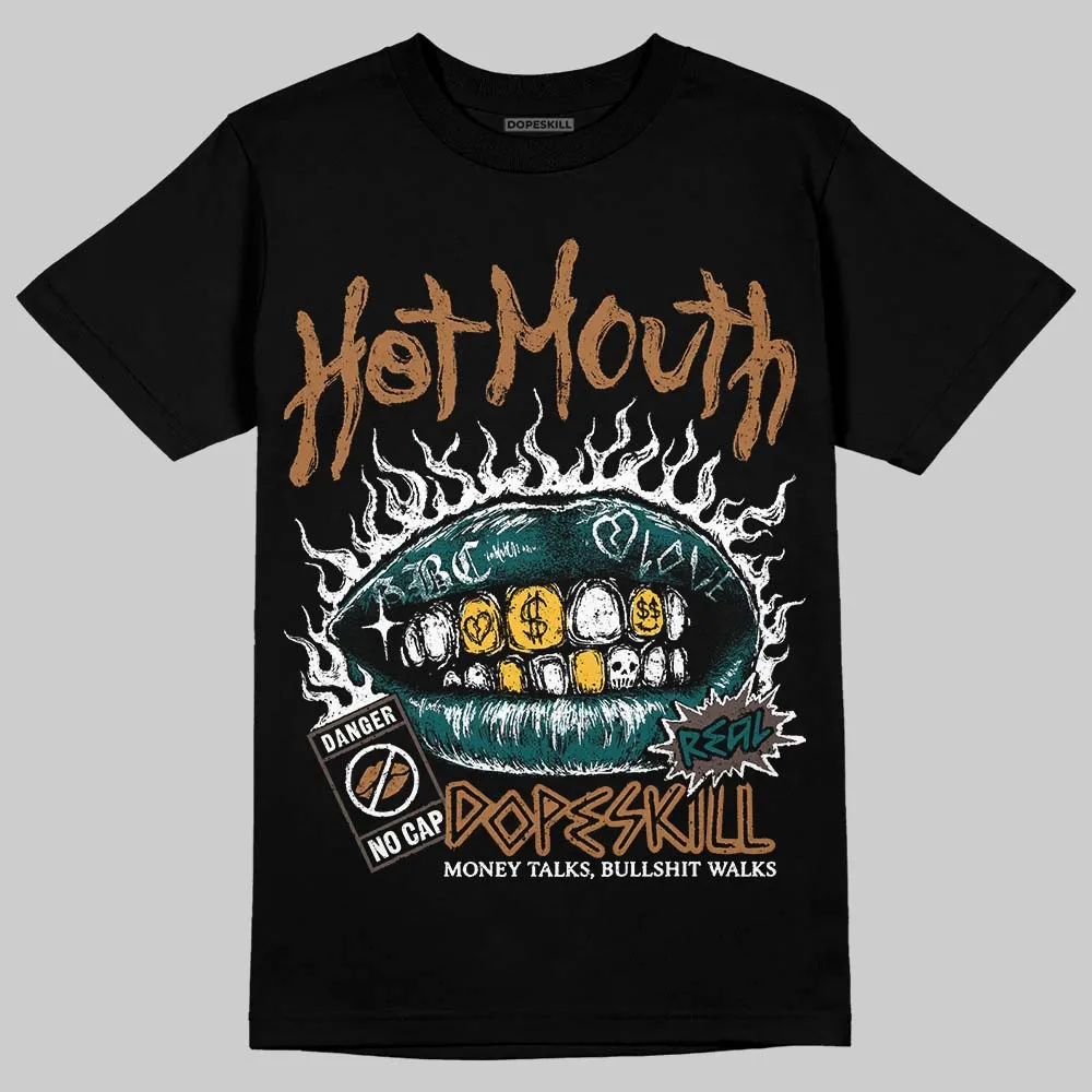 Samba Leopard Pack Collegiate Green DopeSkill T-Shirt Hot Mouth Graphic sold by DopeSkill