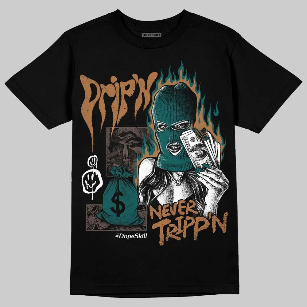 Samba Leopard Pack Collegiate Green DopeSkill T-Shirt Drip'n Never Tripp'n Graphic sold by DopeSkill
