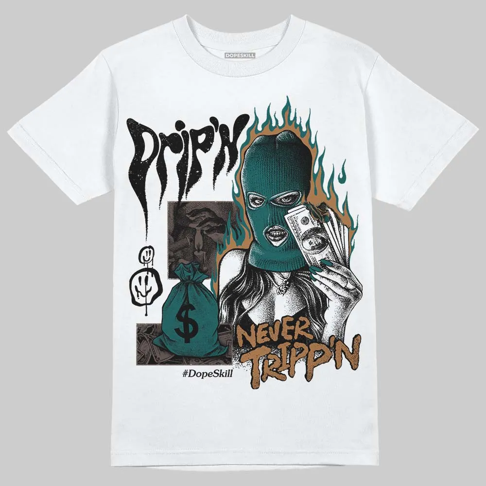Samba Leopard Pack Collegiate Green DopeSkill T-Shirt Drip'n Never Tripp'n Graphic sold by DopeSkill product image thumbnail 2