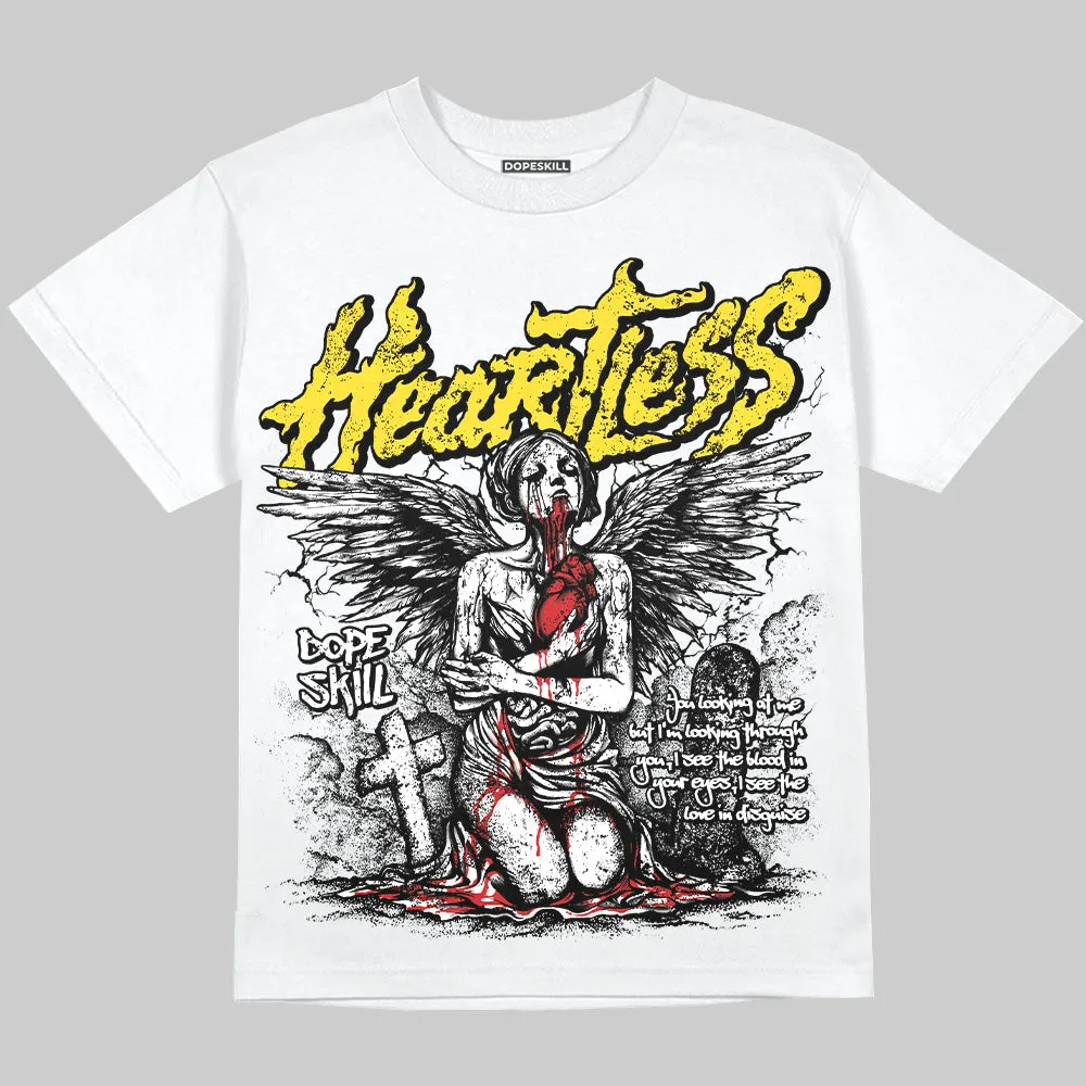Black Tour Yellow AJ 4 Thunder DopeSkill Oversize Print T-Shirt Heartless Graphic sold by DopeSkill
