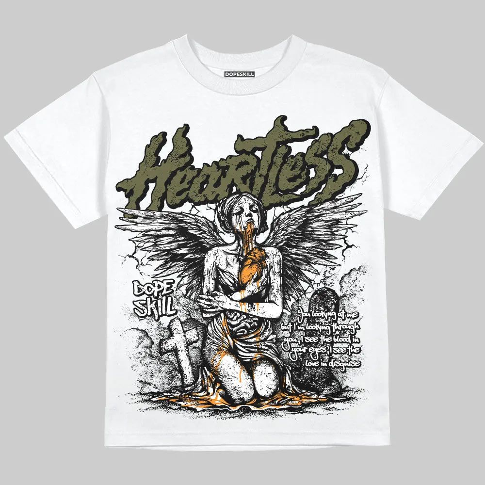 Olive 5s DopeSkill Oversize Print T-Shirt Heartless Graphic sold by DopeSkill