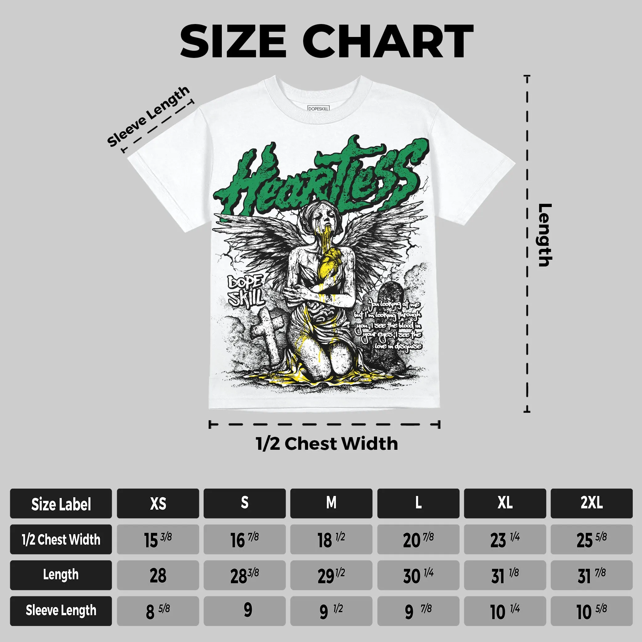 Dunk Reverse Brazil DopeSkill Oversize Print T-Shirt Heartless Graphic sold by DopeSkill product image thumbnail 2