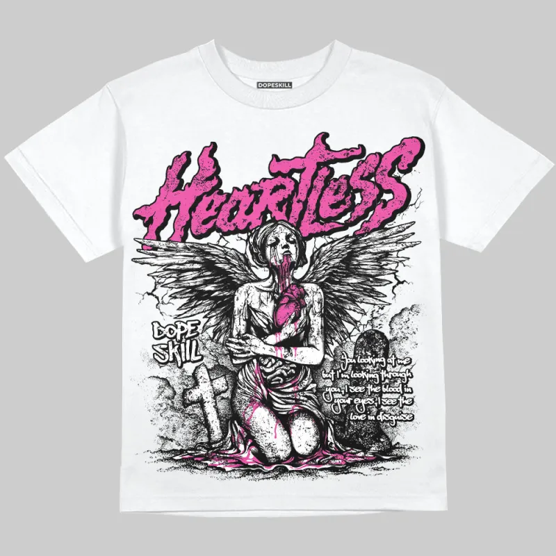 Dunk Active Fuchsia DopeSkill Oversize Print T-Shirt Heartless Graphic sold by DopeSkill