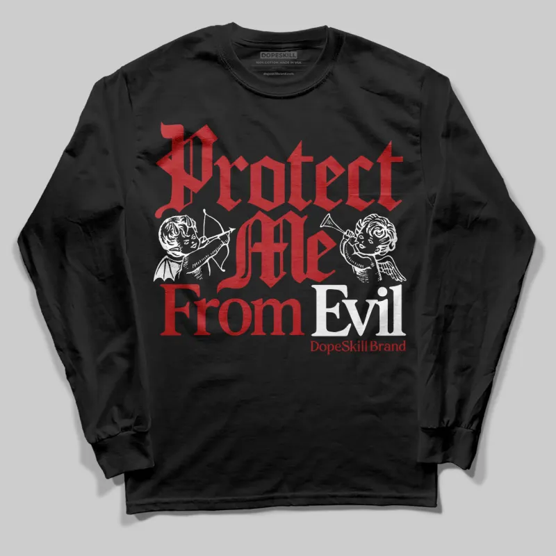 Flu Game 12s DopeSkill Long Sleeve T-Shirt Protect Me From Evil Graphic sold by DopeSkill