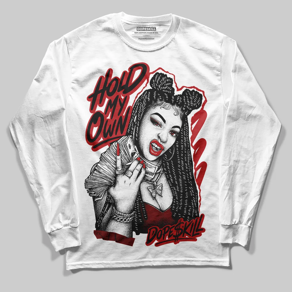 Flu Game 12s DopeSkill Long Sleeve T-Shirt New H.M.O Graphic sold by DopeSkill product image thumbnail 2