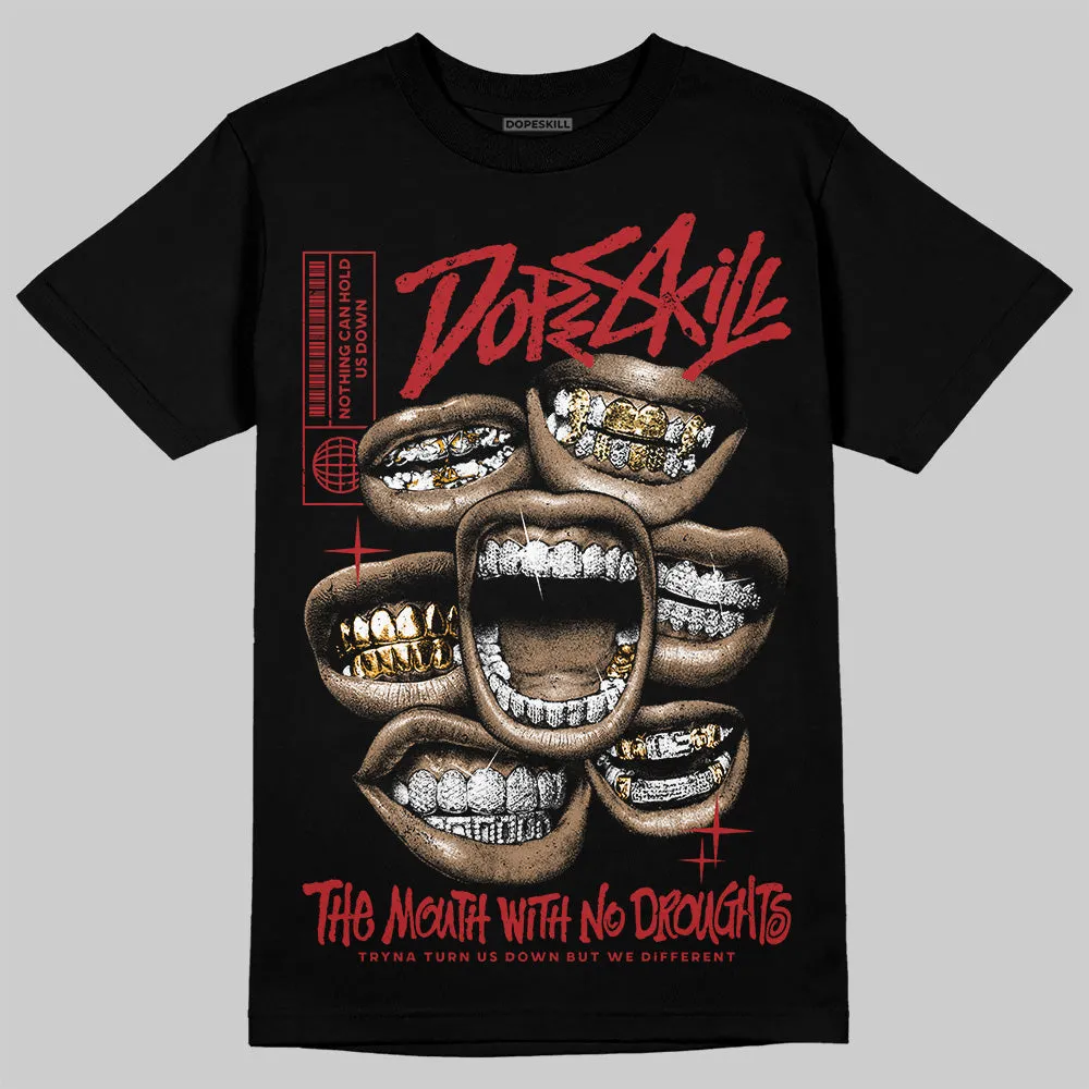 Flu Game 12s DopeSkill T-Shirt The Mouth With No Droughts Graphic sold by DopeSkill