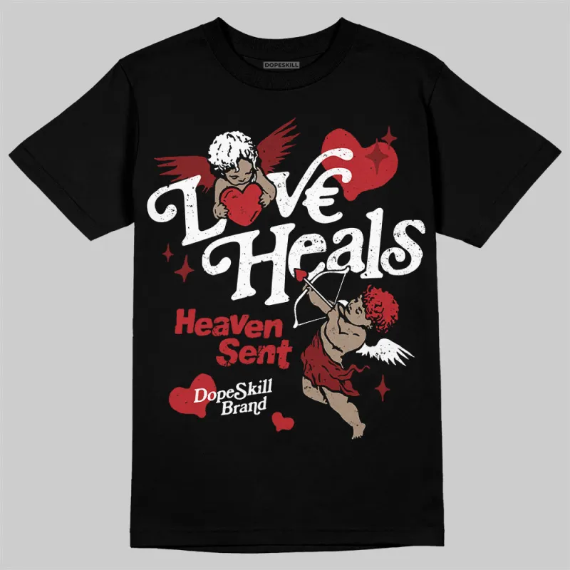 Flu Game 12s DopeSkill T-Shirt New Love Heals Graphic sold by DopeSkill