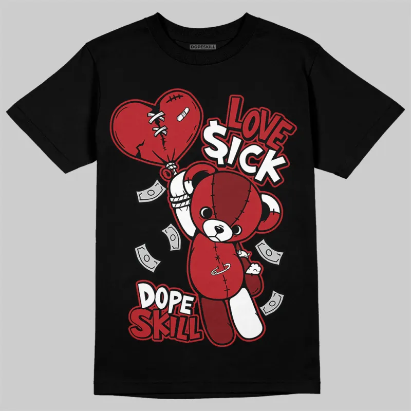 Flu Game 12s DopeSkill T-Shirt Love Sick Graphic sold by DopeSkill