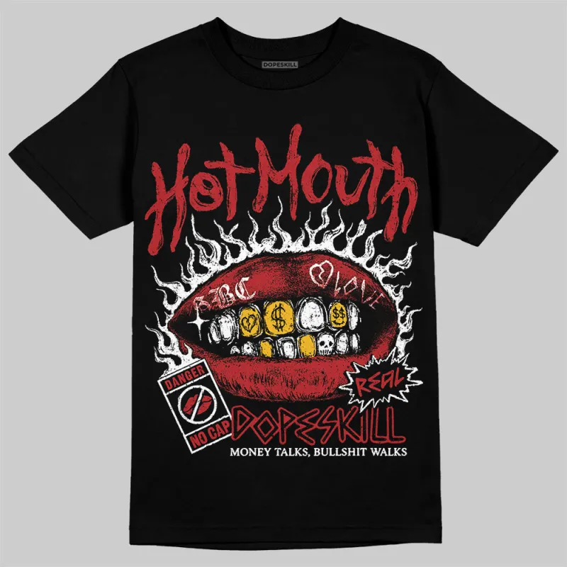 Flu Game 12s DopeSkill T-Shirt Hot Mouth Graphic sold by DopeSkill
