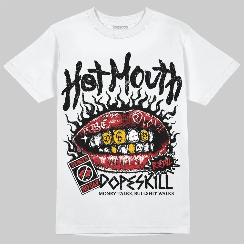 Flu Game 12s DopeSkill T-Shirt Hot Mouth Graphic sold by DopeSkill product image thumbnail 2