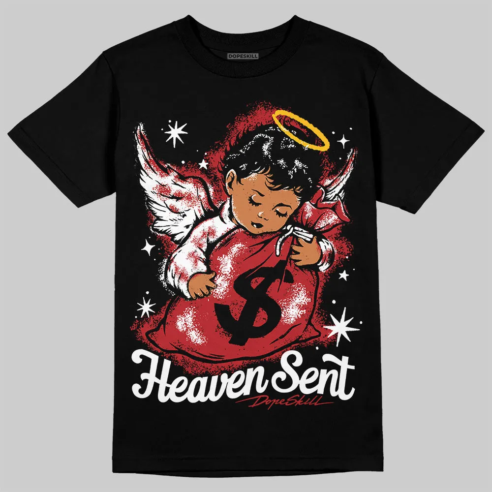 Flu Game 12s DopeSkill T-Shirt Heaven Sent Graphic sold by DopeSkill