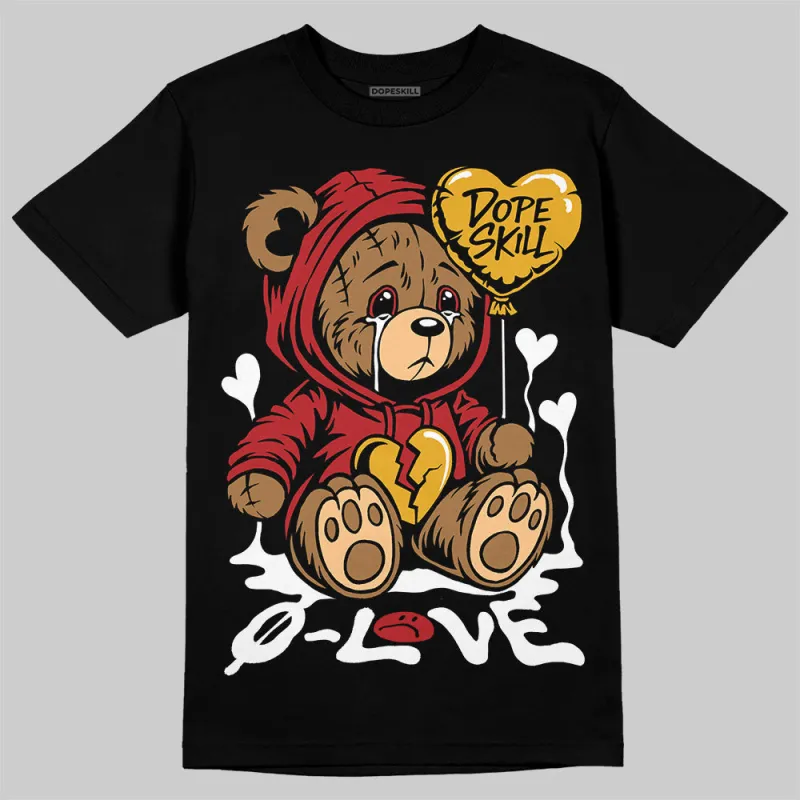 Flu Game 12s DopeSkill T-Shirt Broken Bear Graphic sold by DopeSkill