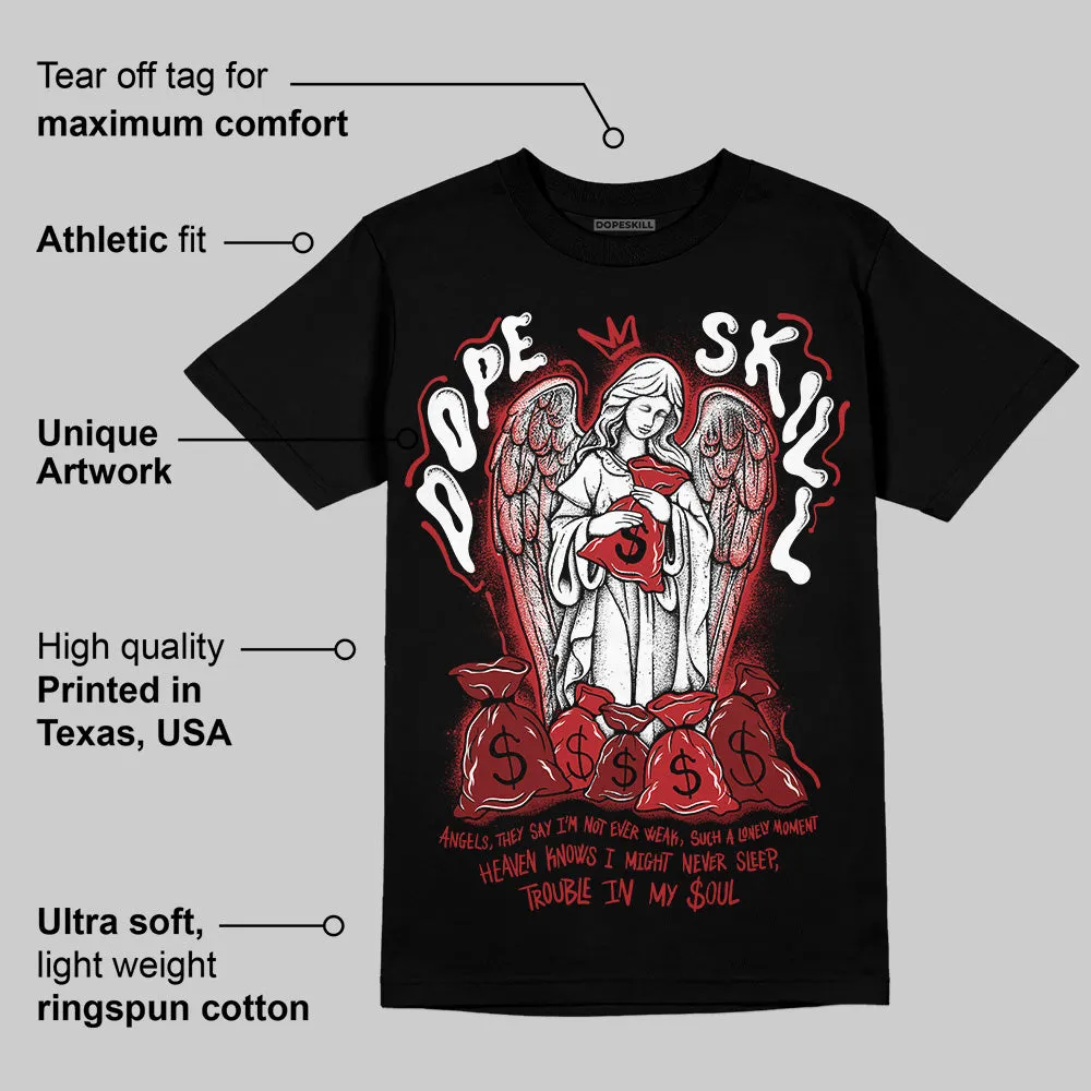 Flu Game 12s DopeSkill T-Shirt Angels Graphic sold by DopeSkill product image thumbnail 3