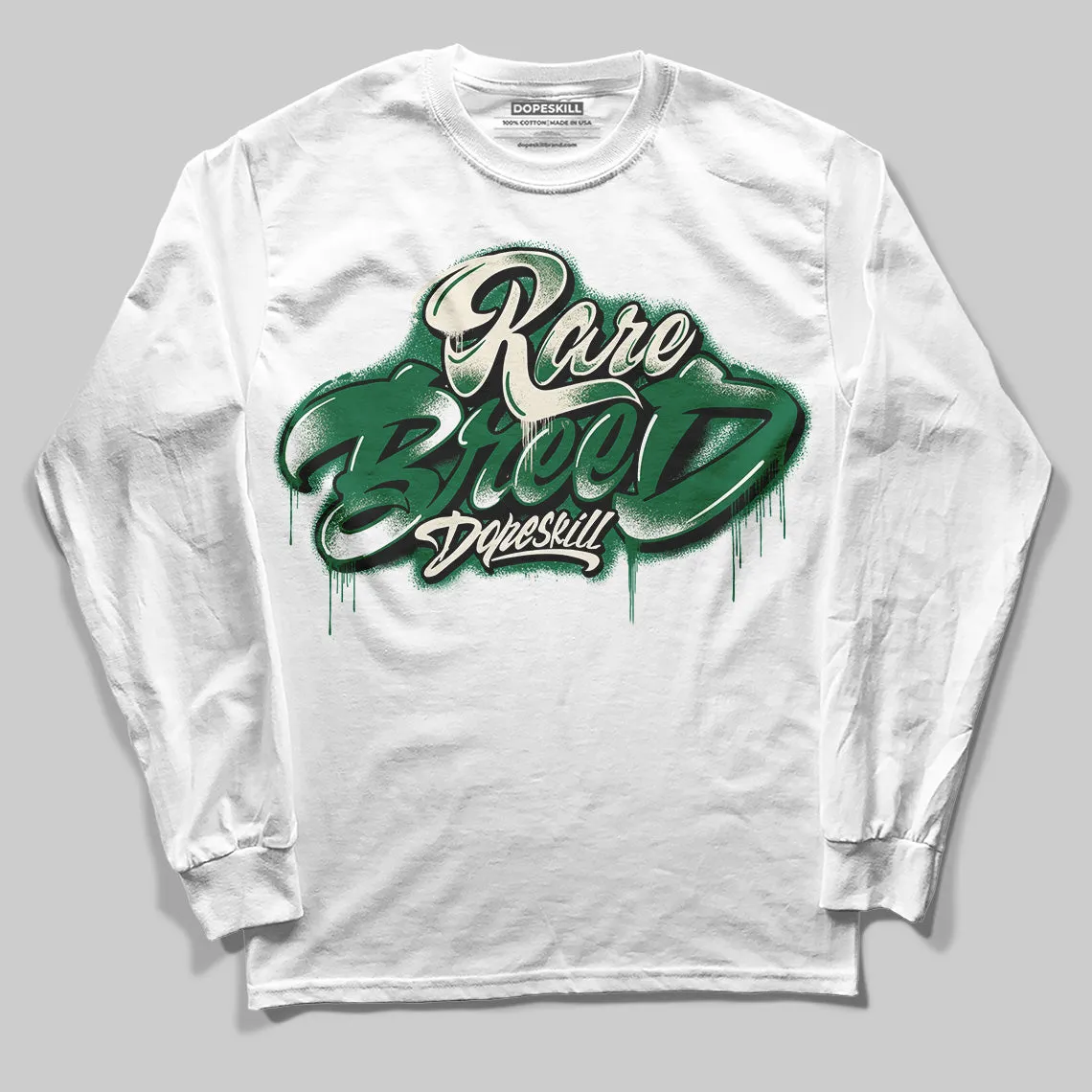 Pine Green 13s DopeSkill Long Sleeve T-Shirt Rare Breed Type Graphic sold by DopeSkill