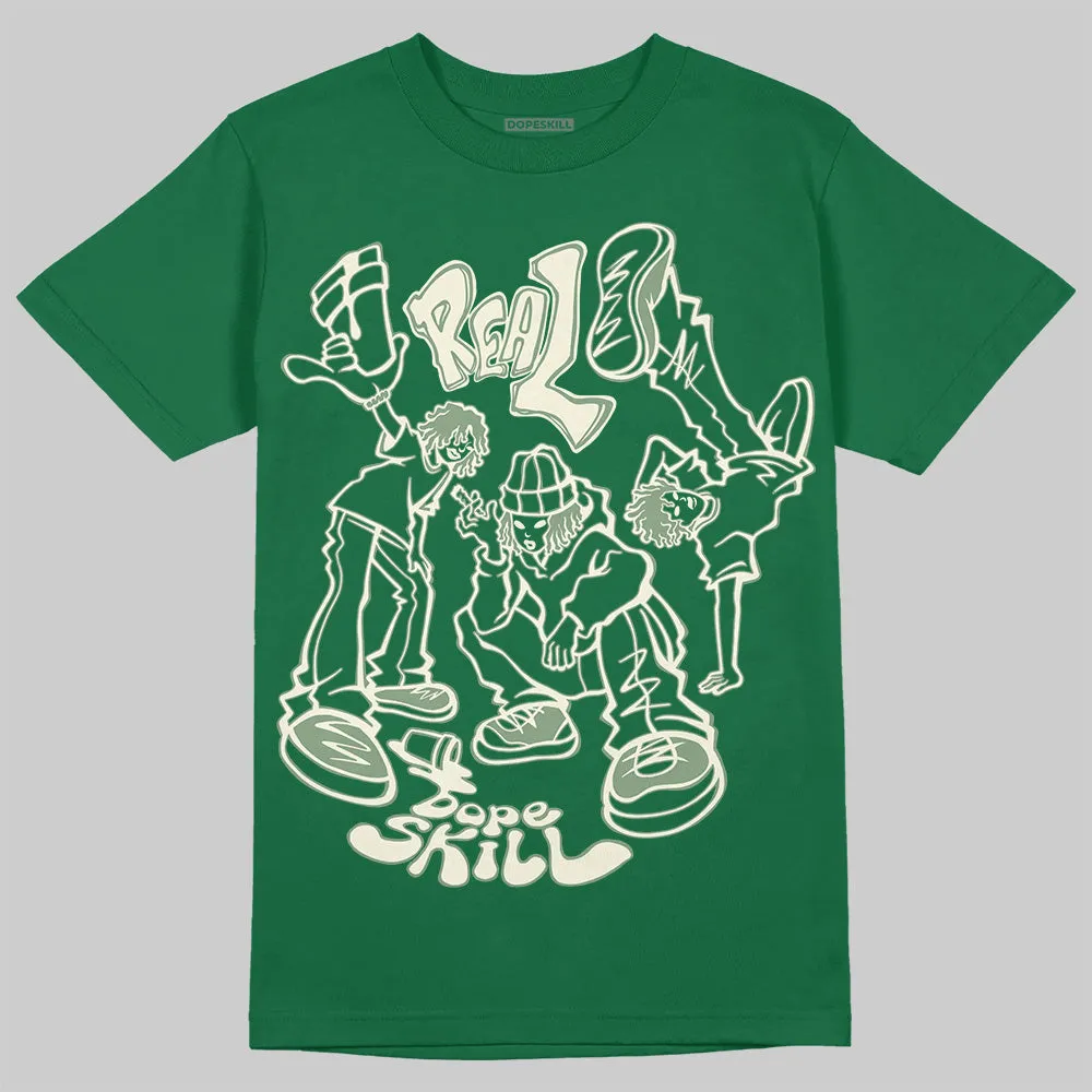 Pine Green 13s DopeSkill T-Shirt Real Y2K Players Graphic sold by DopeSkill product image thumbnail 3