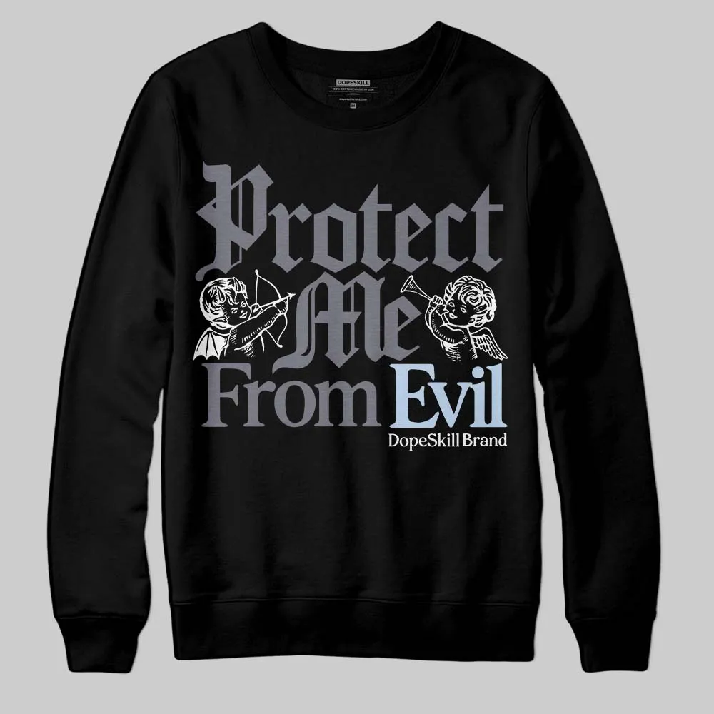 Year Of The Snake 11s DopeSkill Sweatshirt Protect Me From Evil Graphic sold by DopeSkill product image thumbnail 2