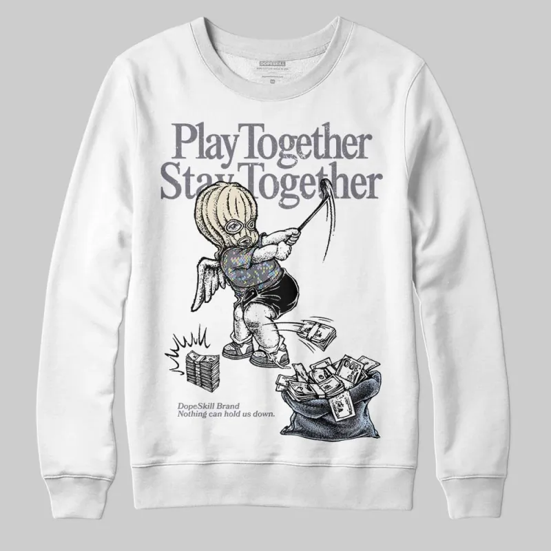 Year Of The Snake 11s DopeSkill Sweatshirt Play together, Stay together Graphic sold by DopeSkill