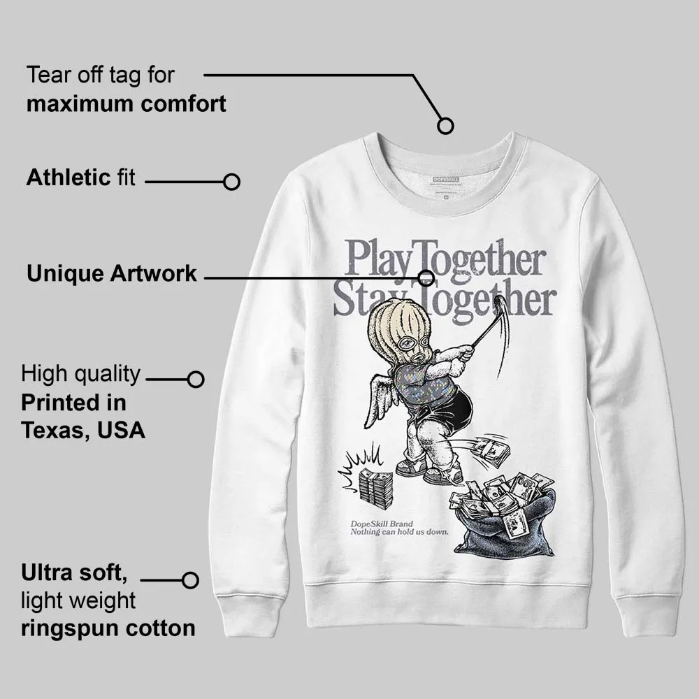 Year Of The Snake 11s DopeSkill Sweatshirt Play together, Stay together Graphic sold by DopeSkill product image thumbnail 3