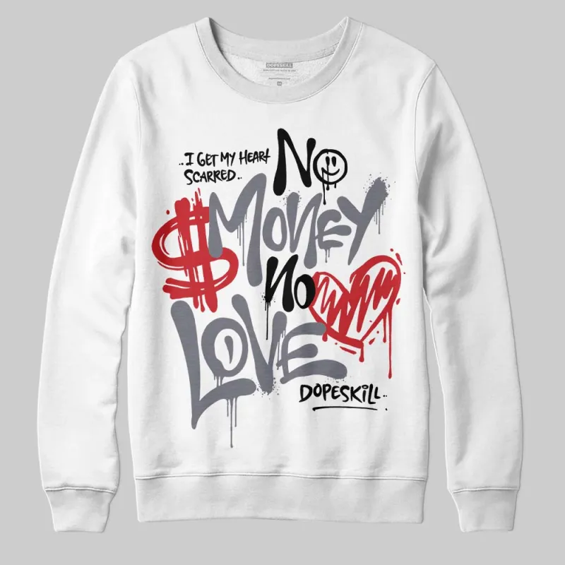 Year Of The Snake 11s DopeSkill Sweatshirt No Money No Love Typo Graphic sold by DopeSkill