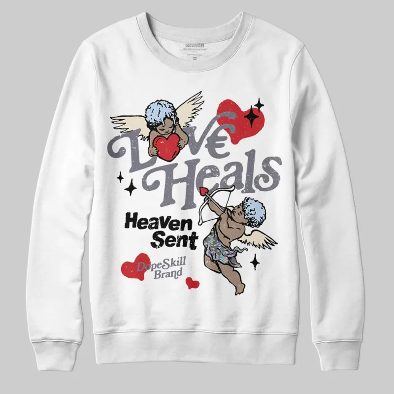 Year Of The Snake 11s DopeSkill Sweatshirt New Love Heals Graphic sold by DopeSkill